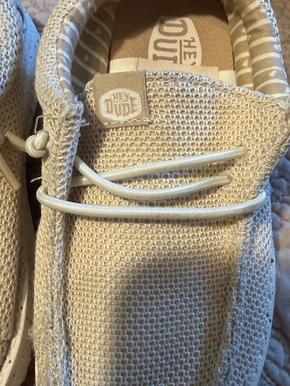 Hey Dude Toddler Size C10
Irish Cream/Egret Shoes